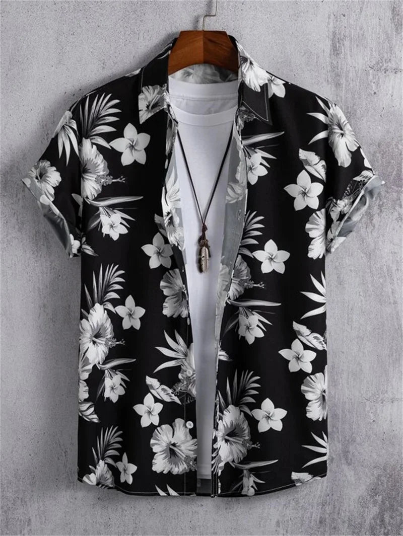 Camisa de Botão Luxo Hawai