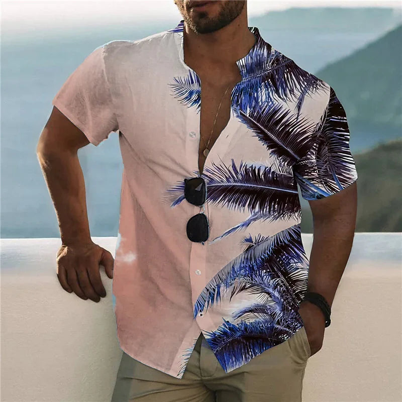 Camisa de Botão Luxo Praia